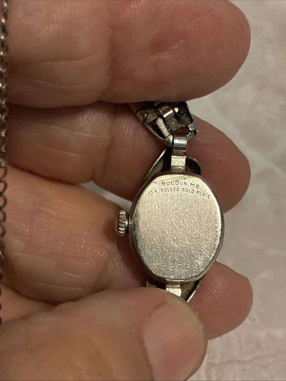 Ladies Bulova M6 10K RGF Wind Up Watch Working & Keeping Time - Picture 2 of 8